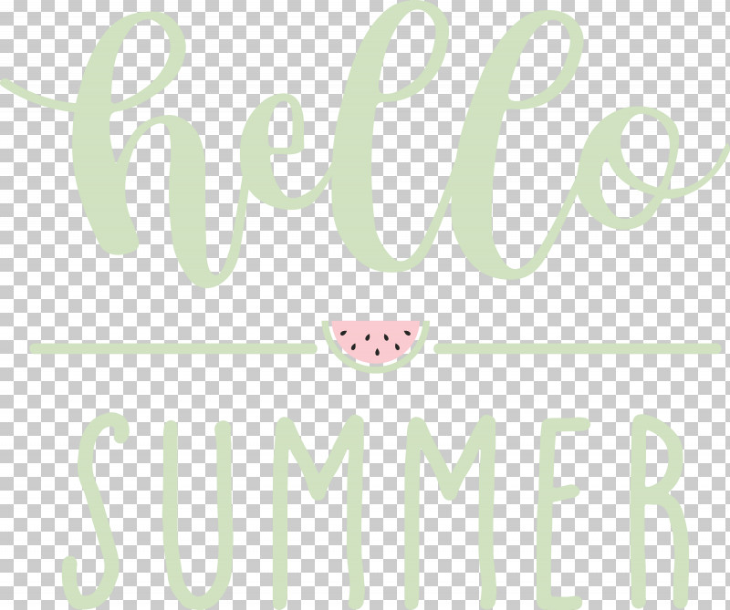 Hello Summer PNG, Clipart, Area, Green, Hello Summer, Line, Logo Free PNG Download