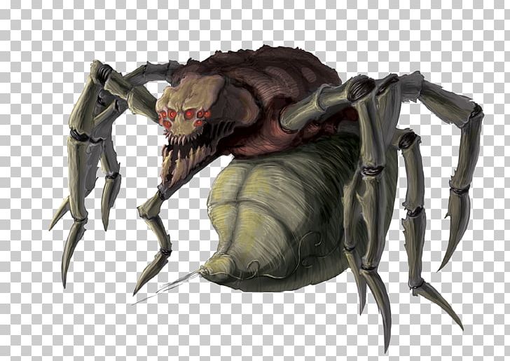 Monstrous Spider Dungeons & Dragons Pathfinder Roleplaying Game Giant Huntsman Spider PNG, Clipart, Animal Source Foods, Arachnid, Crab, Decapoda, Dragon Free PNG Download