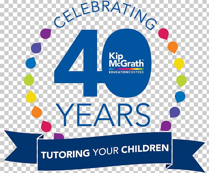 Tutor Kip McGrath Education Centre Kip McGrath PNG, Clipart, 40 Years, Area, Brand, Communication, Education Free PNG Download