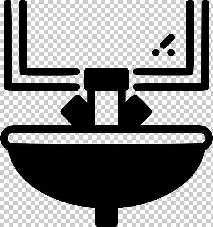 Sink Plumbing Fixtures Computer Icons Bathtub PNG, Clipart, Artwork, Bathroom, Bathtub, Black And White, Computer Icons Free PNG Download
