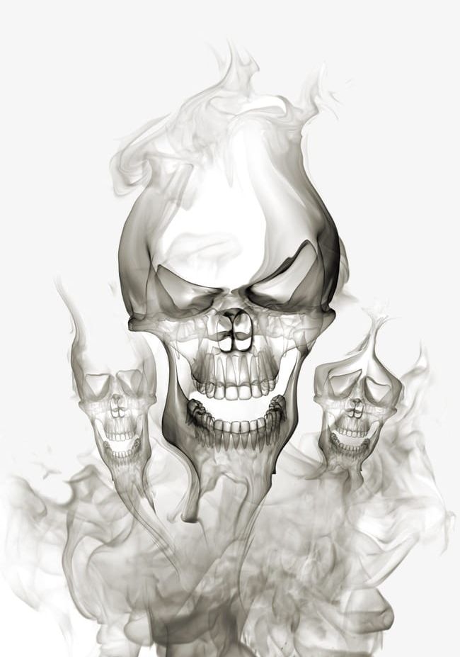 Smoke Polymerization Skull S PNG, Clipart, Backgrounds, Black, Black Smoke, Creative, Creative Smoke Free PNG Download