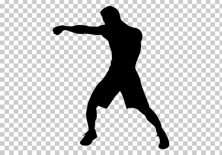 Silhouette Boxing Punch PNG, Clipart, Arm, Black, Black And White, Boxe, Boxing Free PNG Download
