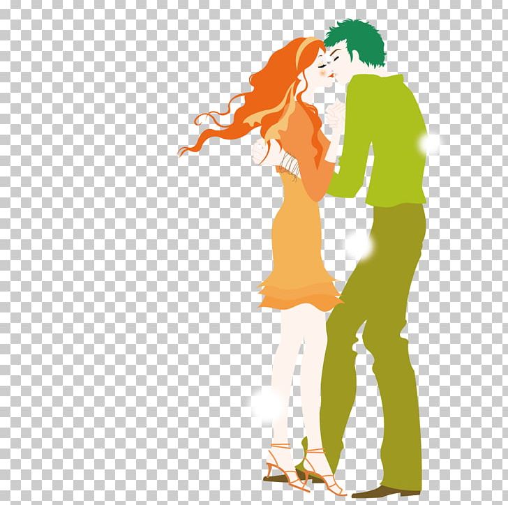 Kiss Couple Illustration PNG, Clipart, Art, Cartoon, Cartoon Couple, Conjugal Love, Couple Free PNG Download