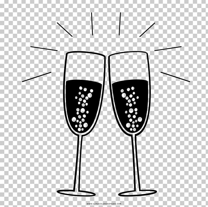 Wine Glass Champagne Glass Cocktail Drawing PNG, Clipart, Black And White, Champagne, Champagne Glass, Champagne Stemware, Cocktail Free PNG Download