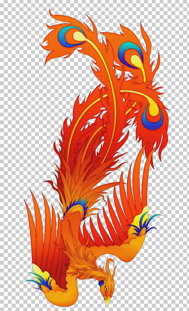 Fenghuang Phoenix Tattoo PNG, Clipart, Art, Beak, Chicken, Chinese, Chinese Dragon Free PNG Download