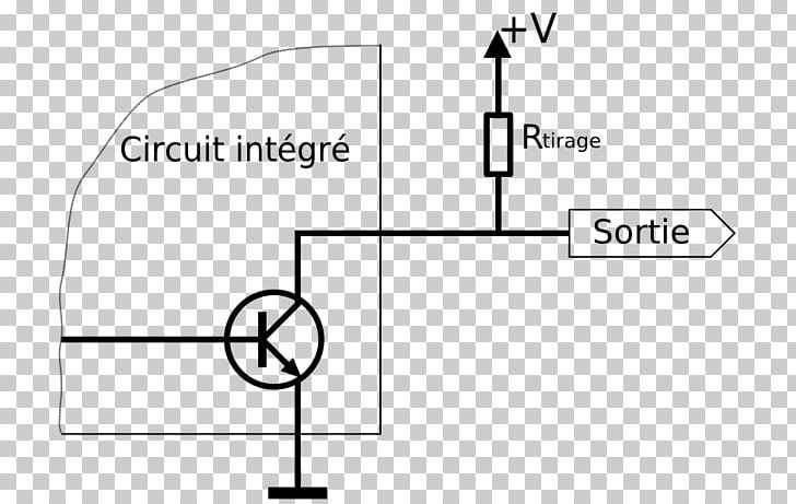 Pull-up Resistor Open Collector Electrical Resistance And Conductance Electronics PNG, Clipart, Angle, Area, Black And White, Brand, Circle Free PNG Download