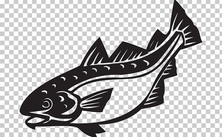 Fish And Chips Cod Fishing PNG, Clipart, Art, Atlantic Cod, Automotive Design, Black, Black And White Free PNG Download