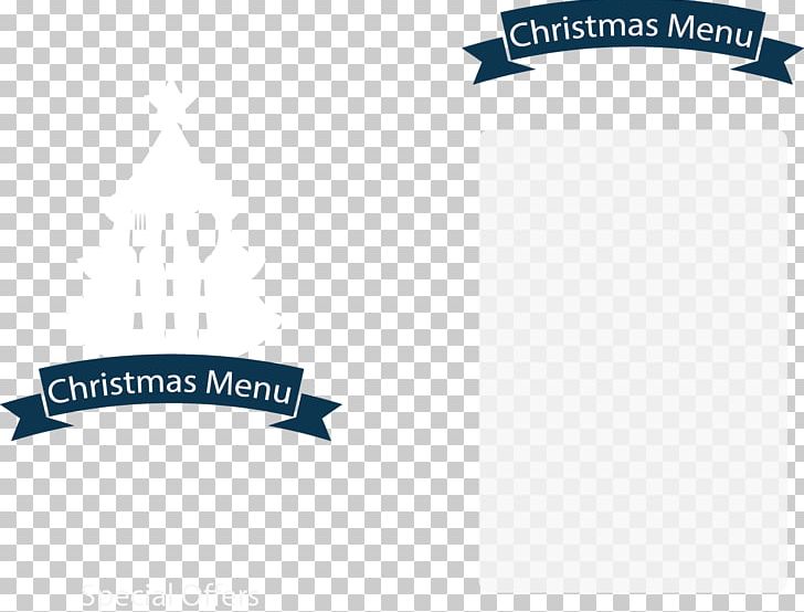 Christmas Menu Restaurant PNG, Clipart, Angle, Blue, Brand, Christmas Decoration, Christmas Frame Free PNG Download