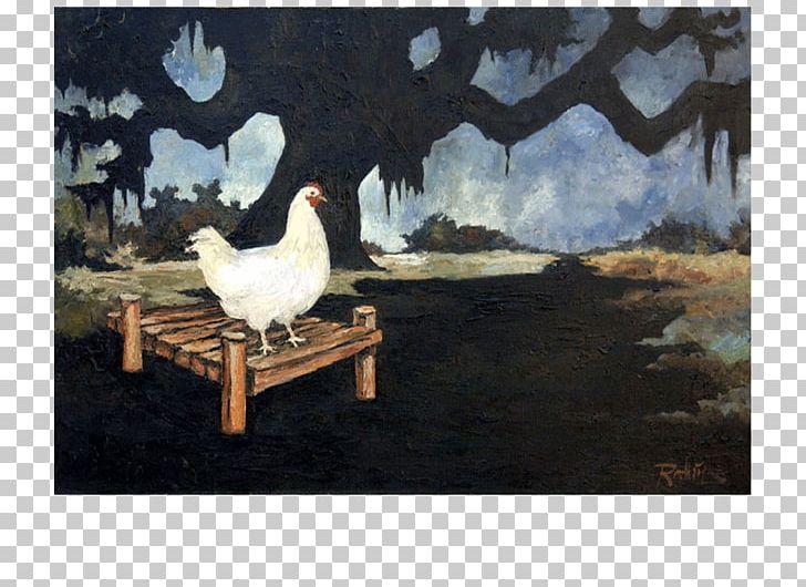 Oil Painting Rooster Chicken Cajuns PNG, Clipart, Agnes George Walk, Art, Bird, Cajuns, Canvas Free PNG Download