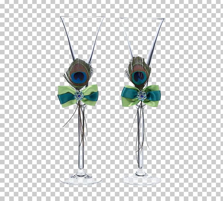 Wedding Toast Peafowl Feather Champagne Glass PNG, Clipart, Blue, Bluegreen, Bride, Bridegroom, Champagne Stemware Free PNG Download