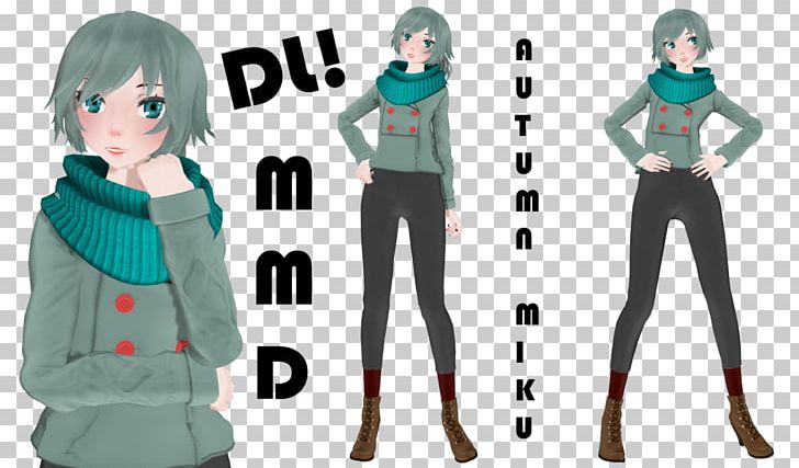 MikuMikuDance Hatsune Miku Model Autumn Clothing PNG, Clipart,  Free PNG Download