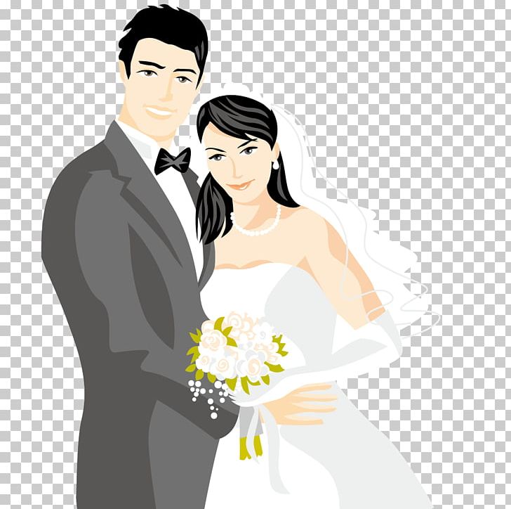 Bridegroom Wedding Marriage PNG, Clipart, Black Hair, Bride, Color, Couple, Couples Free PNG Download
