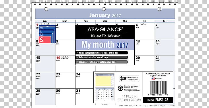 Calendar Diary Desk Pad Office PNG, Clipart, 2017, 2018, Area, Brand, Calendar Free PNG Download