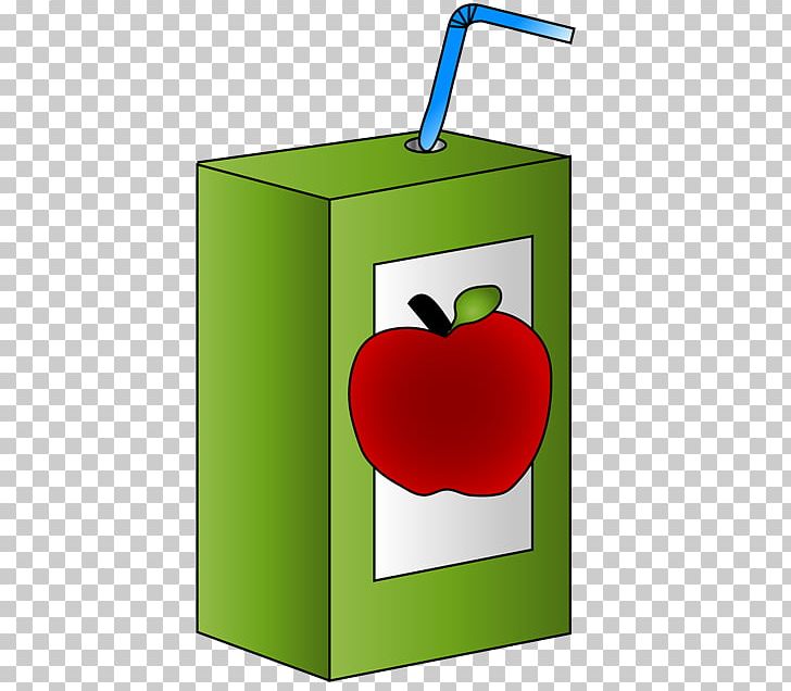 cartoon apple juice