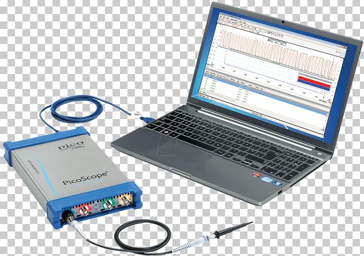 Digital Storage Oscilloscope Pico Technology PicoScope Electronics PNG, Clipart, Arbitrary Waveform Generator, Communication, Computer Accessory, Electronics, Laptop Free PNG Download