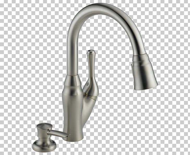 Faucet Handles & Controls Delta 19936-Spsd-DST Single Arc Lever Handle Kitchen Faucet Delta 19936-Spsd-DST Single Arc Lever Handle Kitchen Faucet Shower PNG, Clipart, Angle, Bathtub Accessory, Delta, Delta Faucet Company, Hardware Free PNG Download