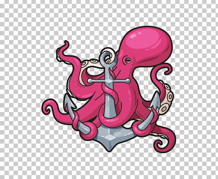 Octopus PNG, Clipart, Anchor, Art, Cephalopod, Fictional Character, Invertebrate Free PNG Download