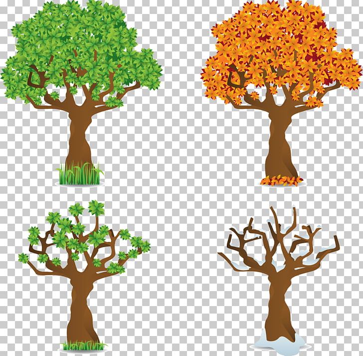 Season Tree Encapsulated PostScript PNG, Clipart, Art, Autumn, Branch, Color, Encapsulated Postscript Free PNG Download