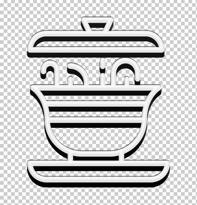Soup Icon Street Food Icon PNG, Clipart, Black And White, Geometry, Line, Mathematics, Meter Free PNG Download