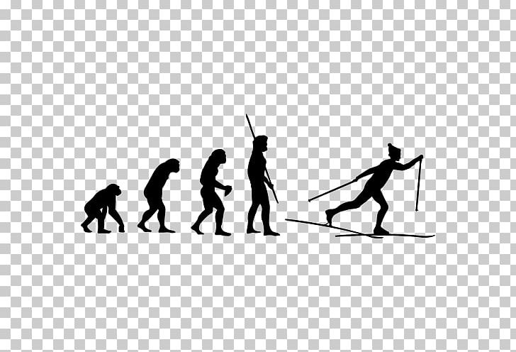 Neanderthal T-shirt Evolution Ski Poles Homo Sapiens PNG, Clipart, Area, Balance, Biathlon Rifle, Black, Black And White Free PNG Download