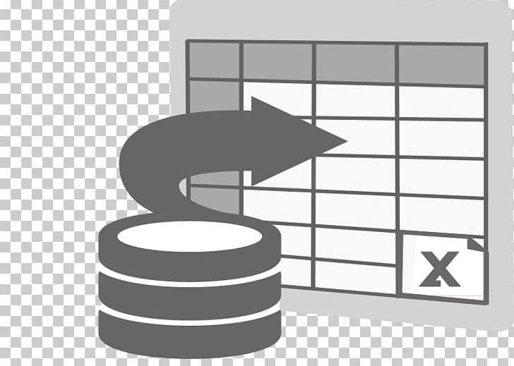 Microsoft Excel Computer Icons Import Xls PNG, Clipart, Angle, Black And White, Brand, Circle, Clip Art Free PNG Download