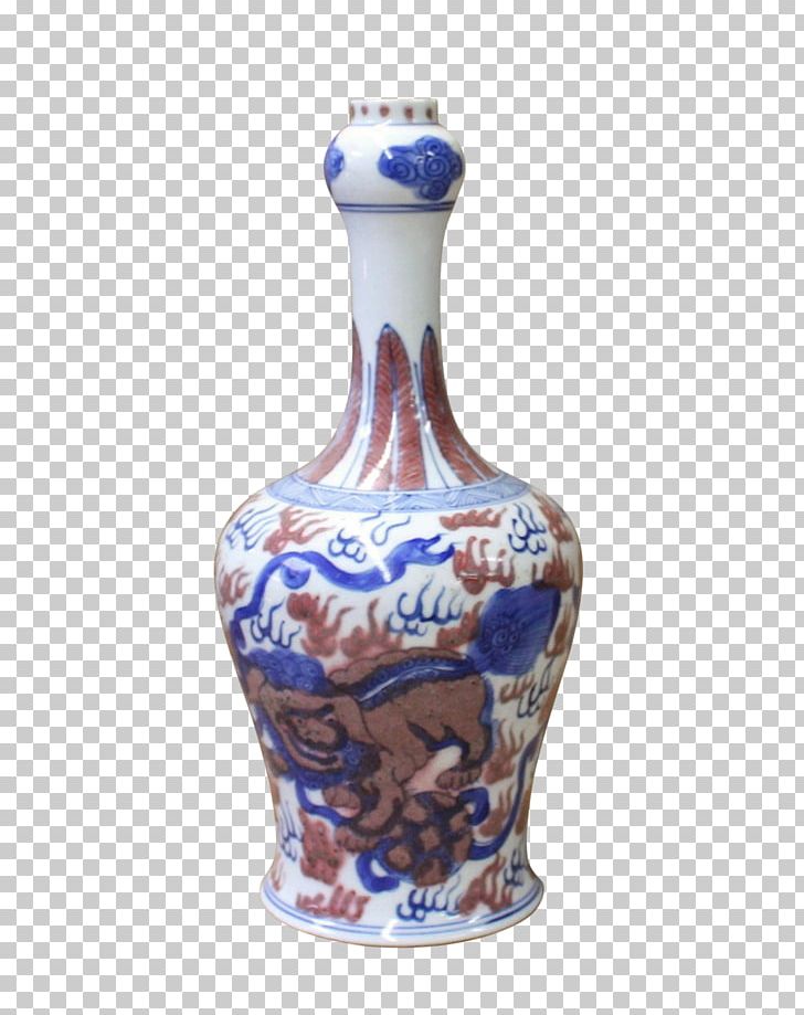 Vase Ceramic Blue And White Pottery Porcelain Peking Glass PNG, Clipart, Artifact, Blue And White Porcelain, Blue And White Pottery, Ceramic, Chairish Free PNG Download