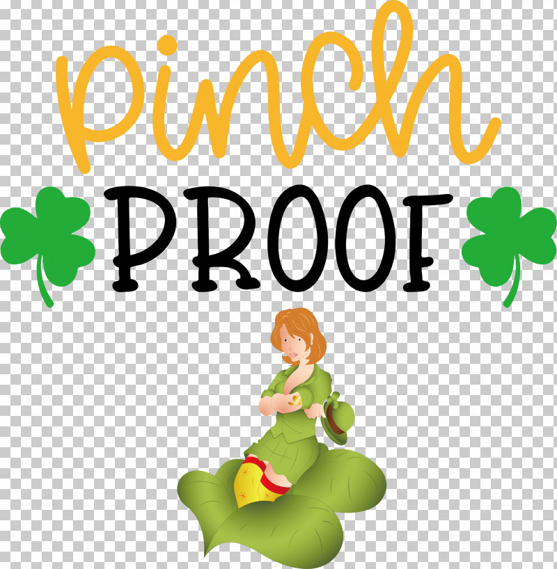 Pinch Proof St Patricks Day Saint Patrick PNG, Clipart, Behavior, Cartoon, Flower, Green, Happiness Free PNG Download