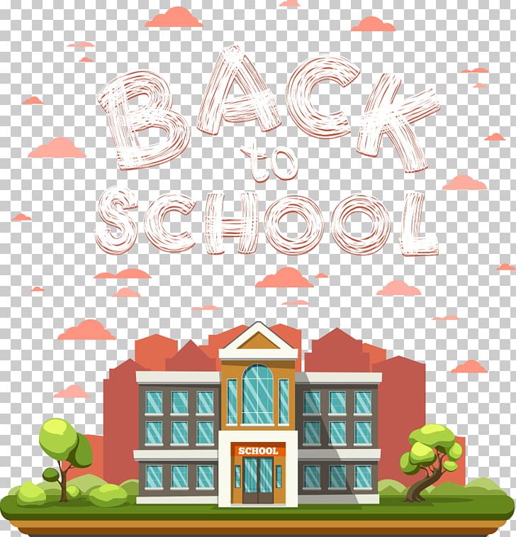 Modern School Escuela PNG, Clipart, Area, Back To School, Building, Cartoon, Cartoon School Free PNG Download