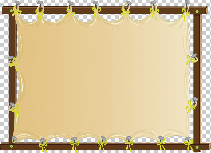 Picture Frame PNG, Clipart, Curtain, Line, Meter, Picture Frame, Yellow Free PNG Download