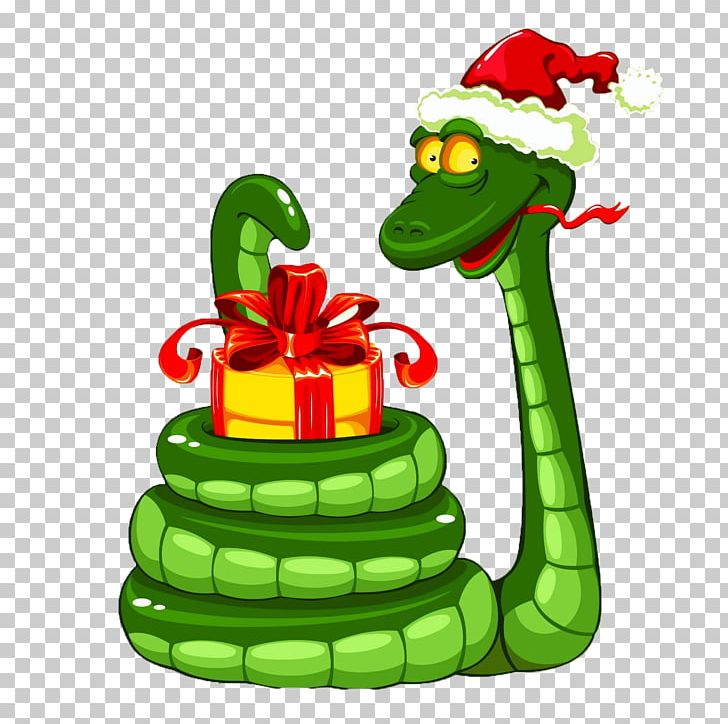 Santa Claus Snake Christmas PNG, Clipart, Chinese New Year, Christmas, Christmas Gift, Christmas Ornament, Christmas Tree Free PNG Download
