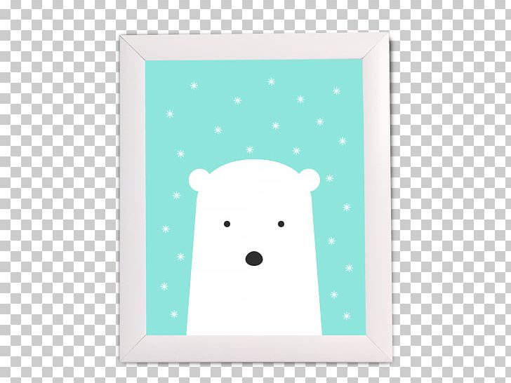 Polar Bear Turquoise Cartoon Snout PNG, Clipart, Animals, Bear, Carnivoran, Cartoon, Green Free PNG Download