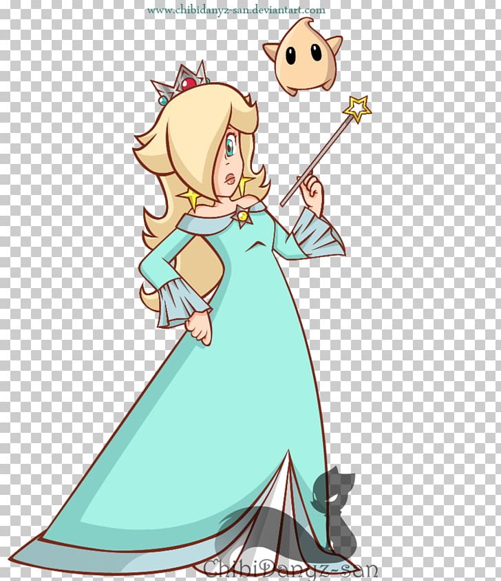 Rosalina Super Princess Peach Princess Daisy Mario PNG, Clipart, Art, Artwork, Clothing, Drawing, Fictional Character Free PNG Download