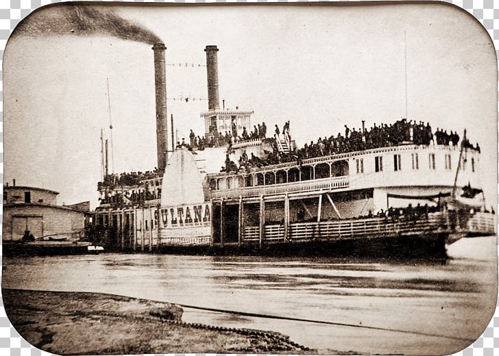 Vicksburg Mississippi River American Civil War Sultana Steamboat PNG, Clipart, American Civil War, Bla, Explosion, Ferry, Katastrofa Morska Free PNG Download