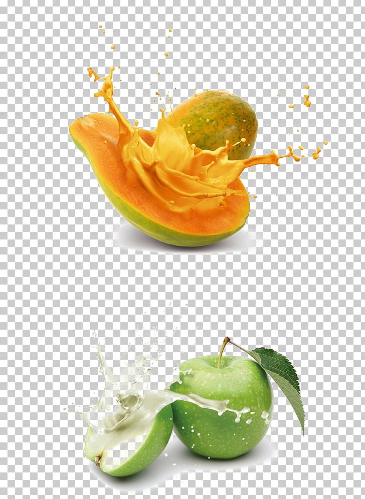 Juice Organic Food Papaya Fruit PNG, Clipart, Apple, Cantaloupe, Cartoon Papaya, Diet Food, Facial Free PNG Download