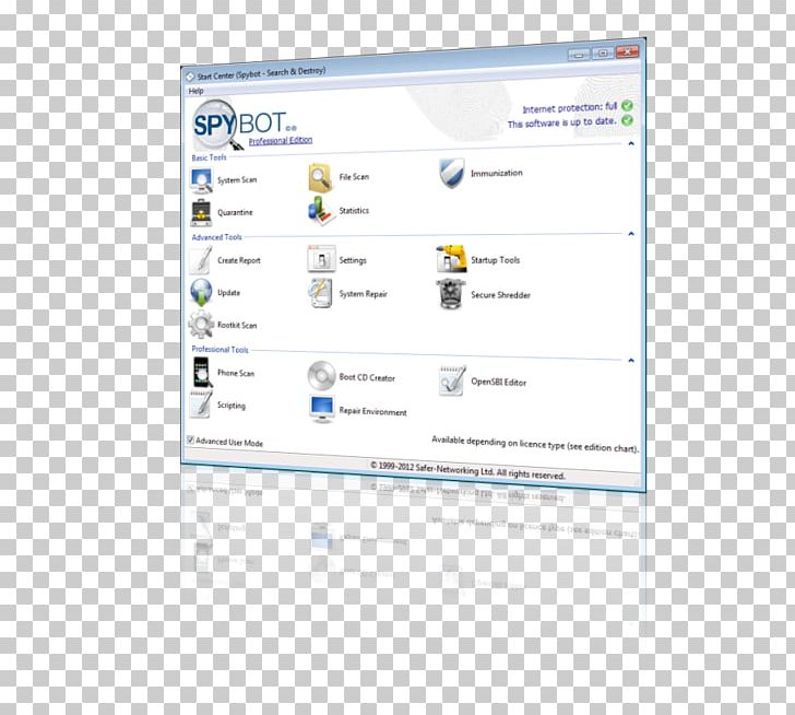 Spybot – Search & Destroy Anti-spyware Computer Software Malware Antivirus Software PNG, Clipart, Antispyware, Antivirus Software, Area, Brand, Computer Free PNG Download