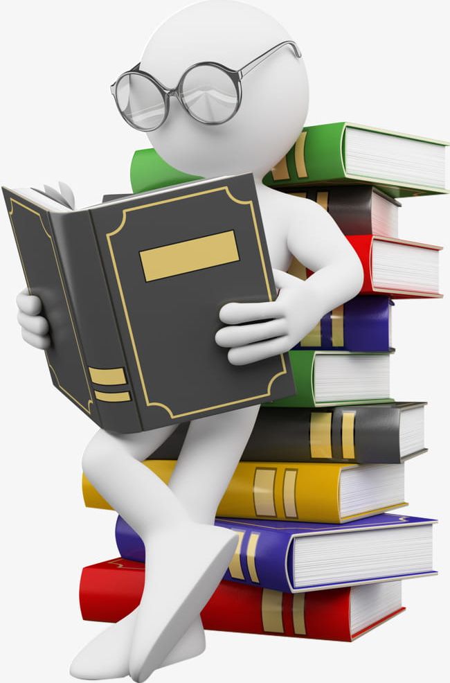 Reading The Three-dimensional People PNG, Clipart, Book, Books, Cartoon, Education, Encyclopaedia Free PNG Download