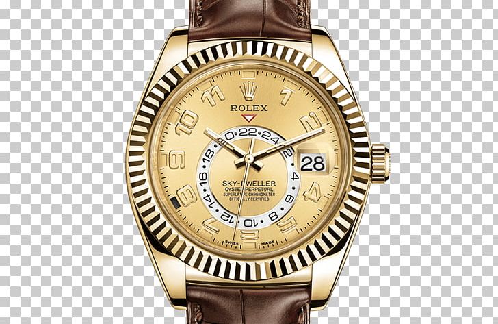 Rolex Sky-Dweller Watch Movement Colored Gold PNG, Clipart, Automatic Watch, Brand, Brands, Counterfeit Watch, Diamond Source Nyc Free PNG Download