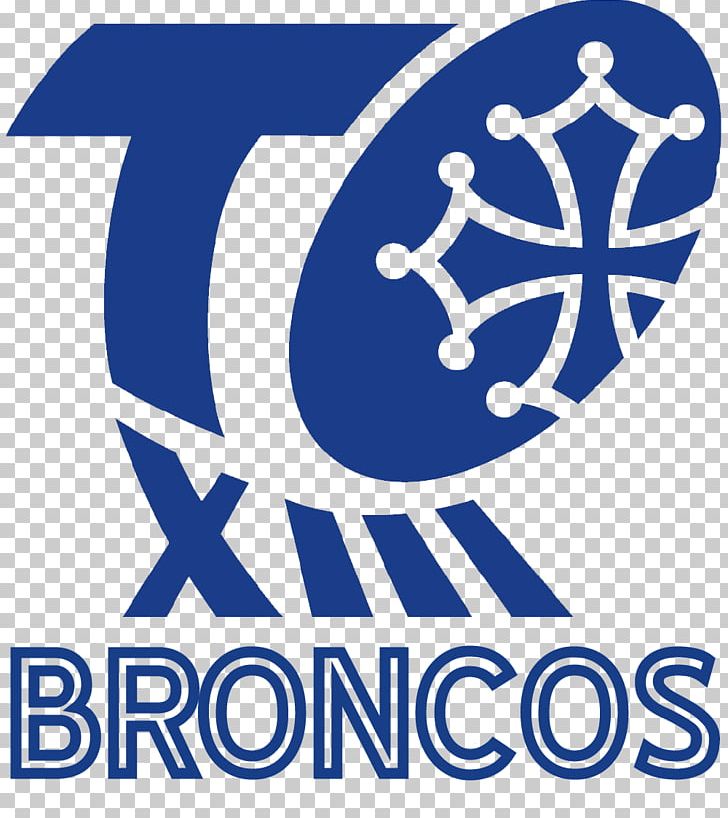 Toulouse Olympique Broncos Racing Club Albi XIII Rugby League PNG, Clipart, Area, Blue, Brand, Bronco, Football Player Free PNG Download