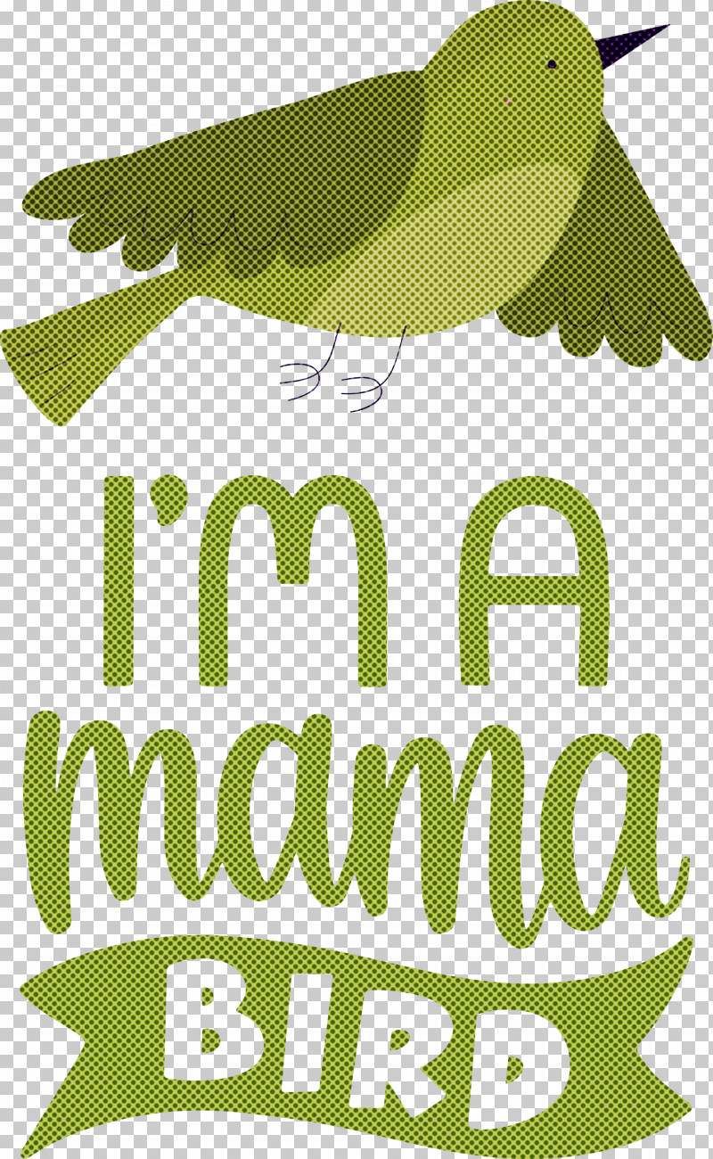 Mama Bird Bird Quote PNG, Clipart, Beak, Bird, Birds, Green, Leaf Free PNG Download