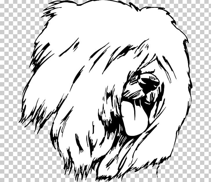 Old English Sheepdog Whiskers Snout Decal Lion PNG, Clipart, Animals, Art, Artwork, Beak, Bear Free PNG Download