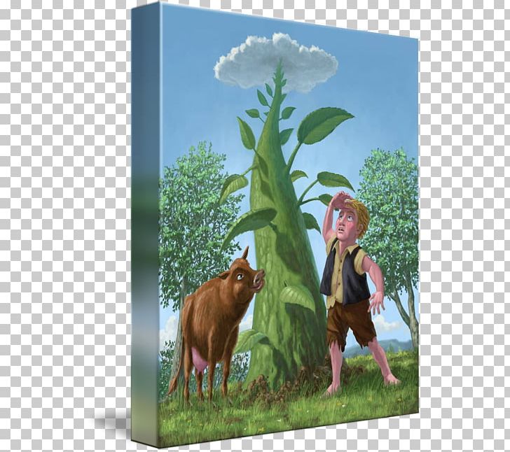 Jack And The Beanstalk Art Canvas Print Fairy Tale PNG, Clipart, Art, Artist, Bean, Canvas, Canvas Print Free PNG Download