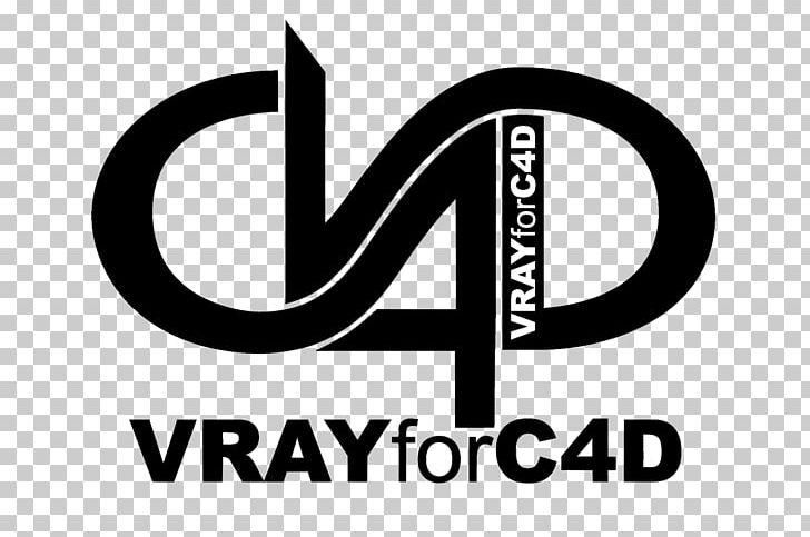 Logo Cinema 4D Brand V-Ray PNG, Clipart, Area, Art, Black And White, Brand, C 4 D Free PNG Download