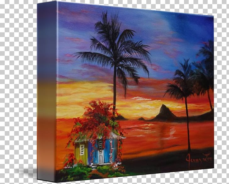 Painting Mokoliʻi Acrylic Paint Art Gallery Wrap PNG, Clipart, Acrylic Paint, Acrylic Resin, Arecaceae, Art, Artwork Free PNG Download