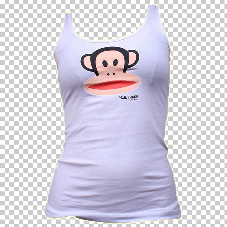 T-shirt Mammal Sleeveless Shirt Paul Frank Industries PNG, Clipart, Clothing, Mammal, Material, Neck, Outerwear Free PNG Download