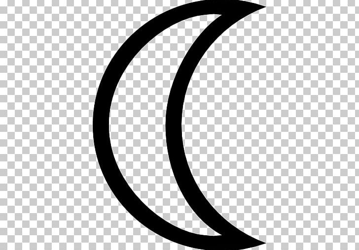 Crescent Lunar Phase Moon Shape PNG, Clipart, Area, Black And White, Circle, Computer Icons, Crescent Free PNG Download