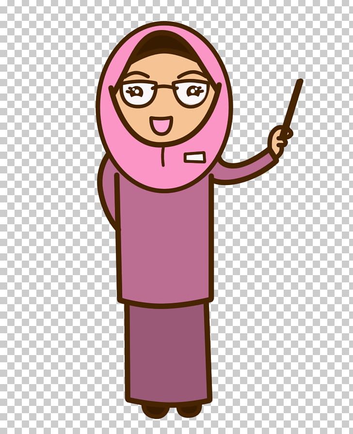 Muslim Teacher Cartoon Islam PNG, Clipart, Cartoon, Cheek, Clip Art, Day, Drawing Free PNG Download