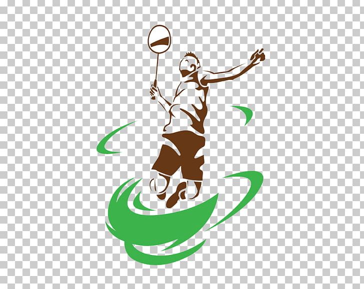 Badminton Smash Logo Illustration PNG, Clipart, Badminton Player, Brand, Buckle, Encapsulated Postscript, Football Player Free PNG Download