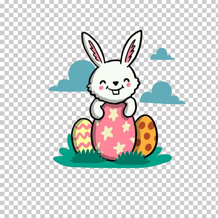 Cute Bunny PNG, Clipart, Bunny, Cartoon, Clip Art, Cloud, Clouds Free PNG Download