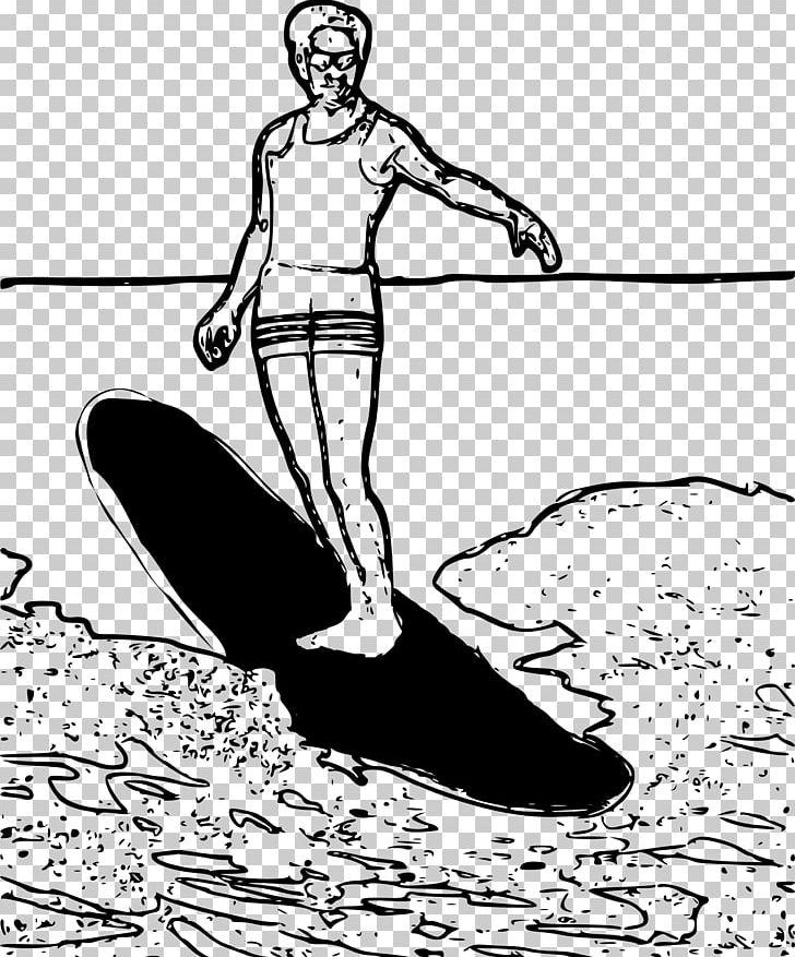 Surfing PNG, Clipart, Area, Arm, Art, Artwork, Black And White Free PNG Download