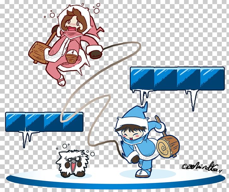Ice Climber Super Smash Bros. Artist Fan Art PNG, Clipart, Animal Figure, Area, Art, Artist, Cartoon Free PNG Download